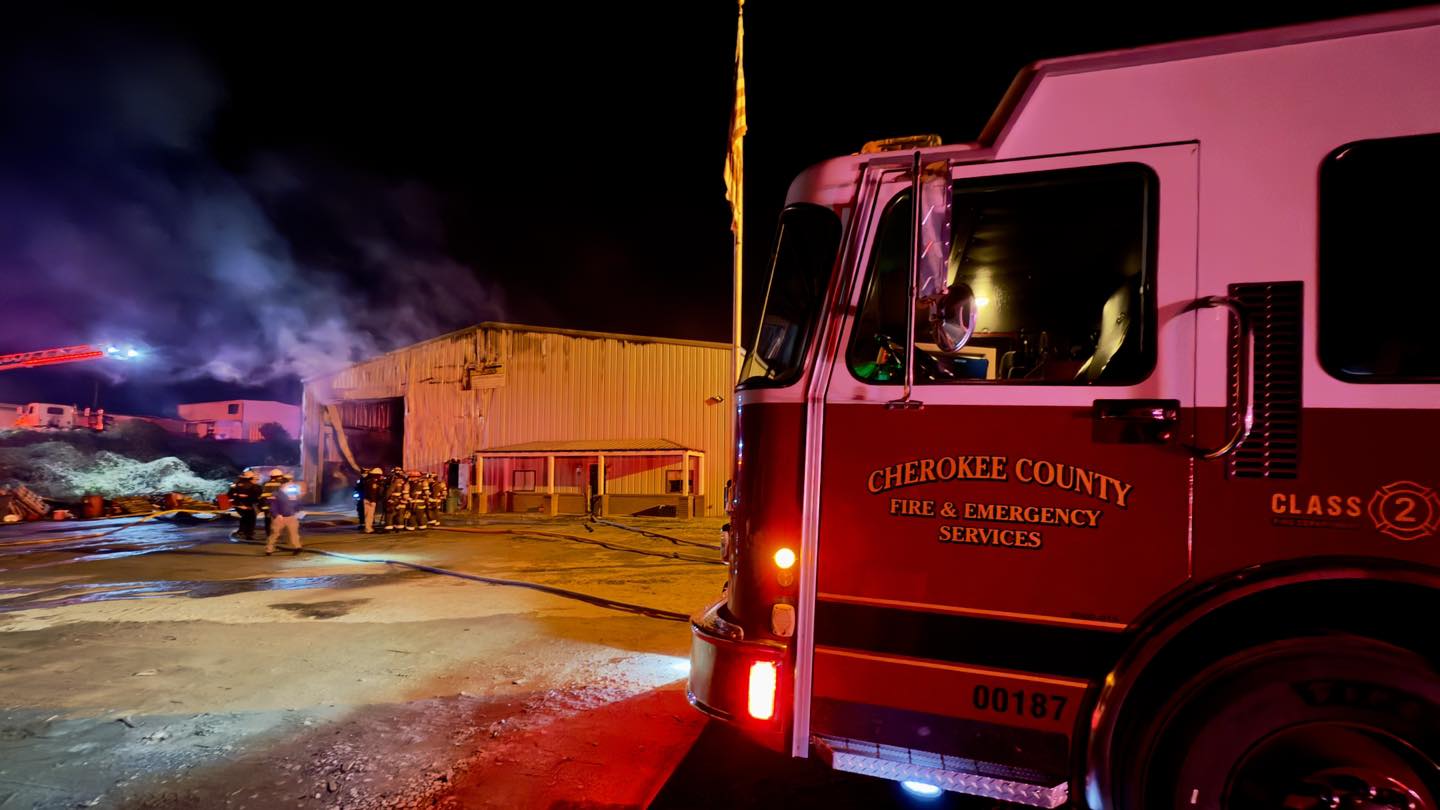 3-Alarm Commercial Structure Fire at Trench, Inc.