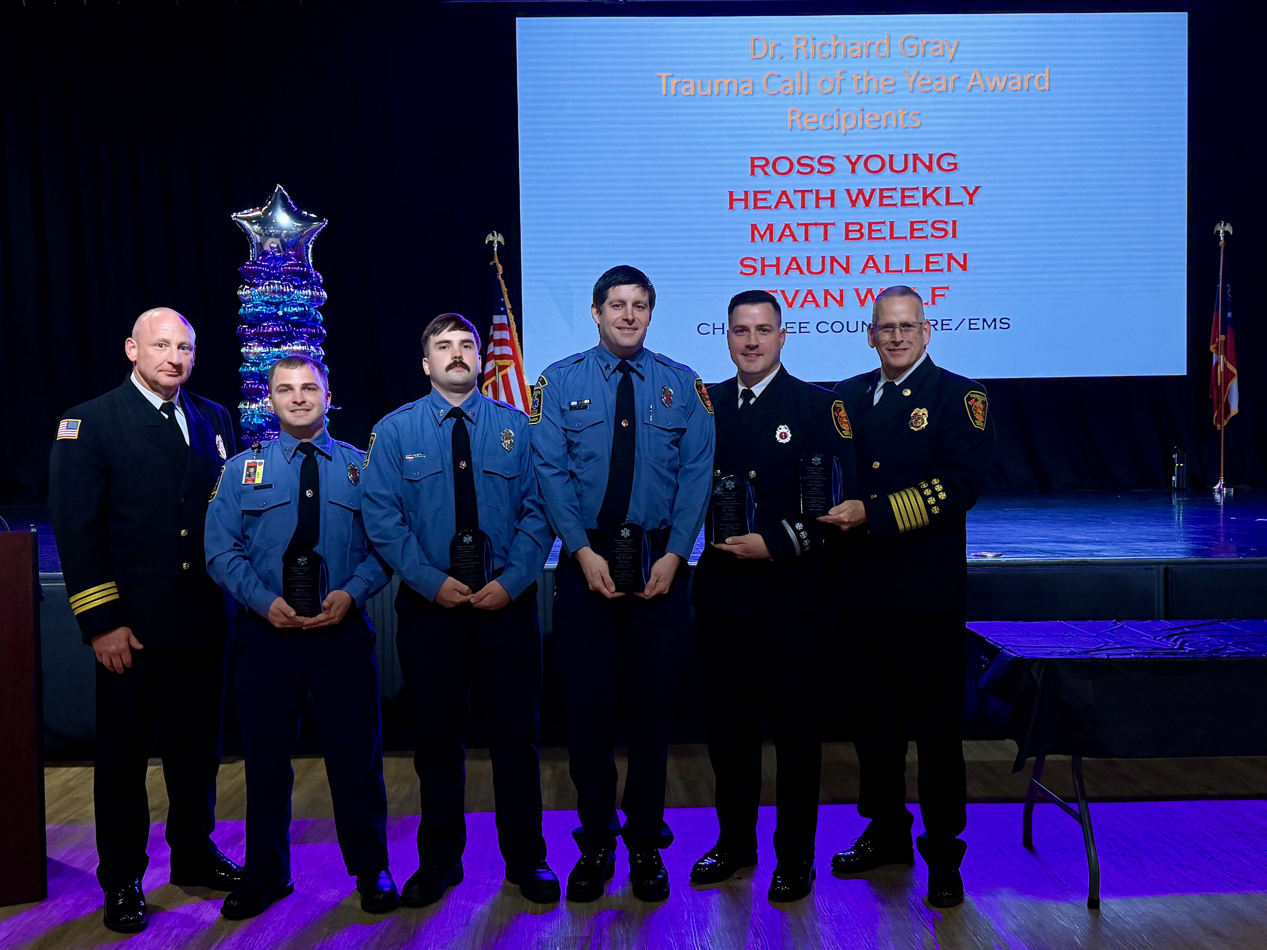 Members Honored at Regional EMS Awards Members Honored at Regional EMS Awards