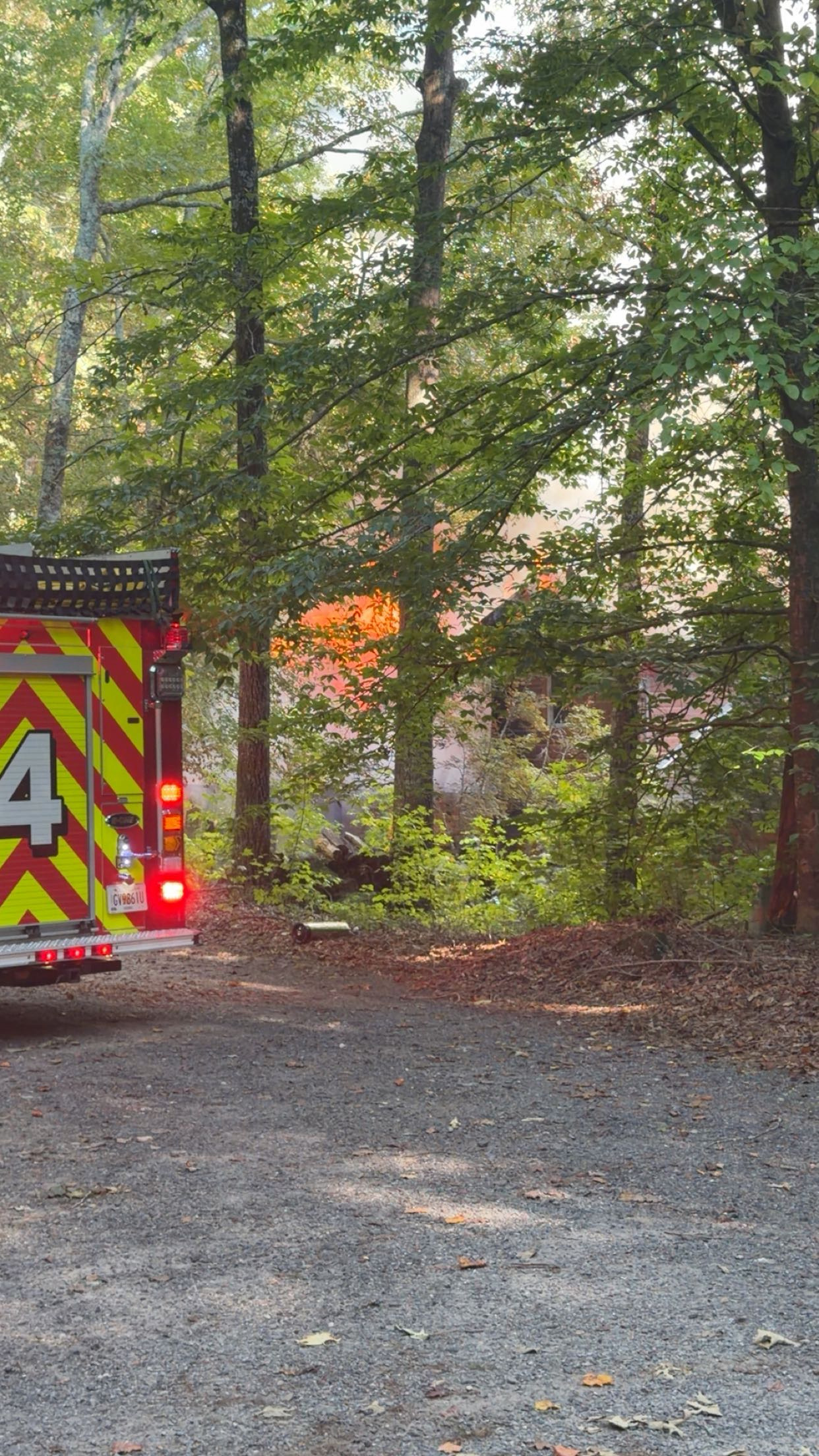 Cherokee Fire is on Scene of A Fire Between Macedonia and Free Home Cherokee Fire is on Scene of A Fire Between Macedonia and Free Home