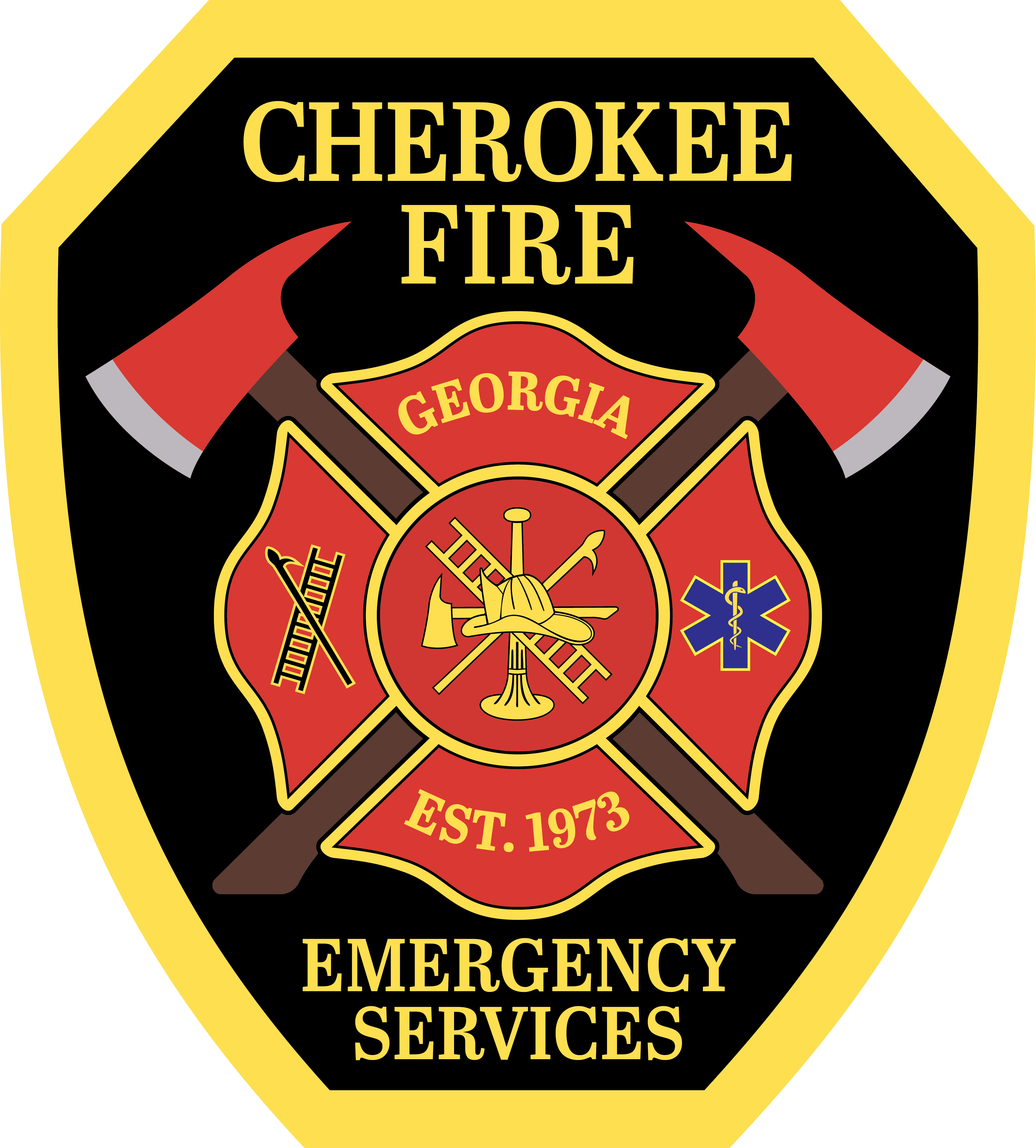 Cherokee County Fire Logo